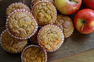 Recette muffins aux pommes