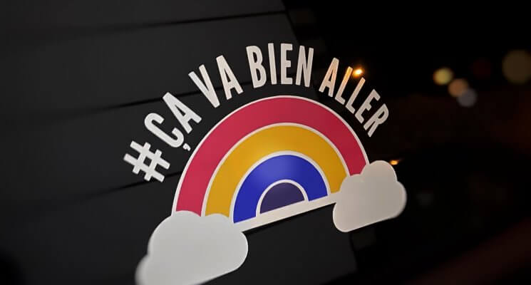 Autocollants #çavabienaller