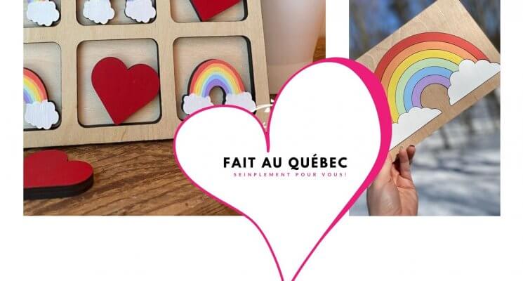 couverture fait au québec création fille des bois