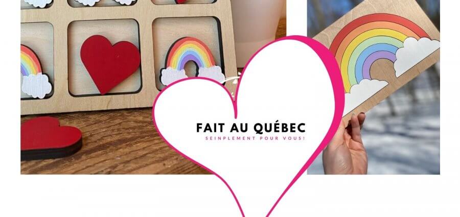 couverture fait au québec création fille des bois
